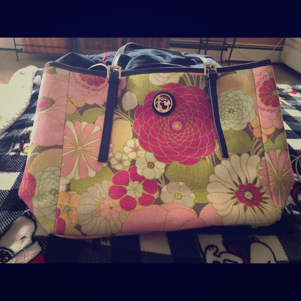 Spartina 449 floral large purse